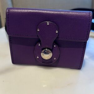 Ralph Lauren Purple Label Key Holder in Rich Purple